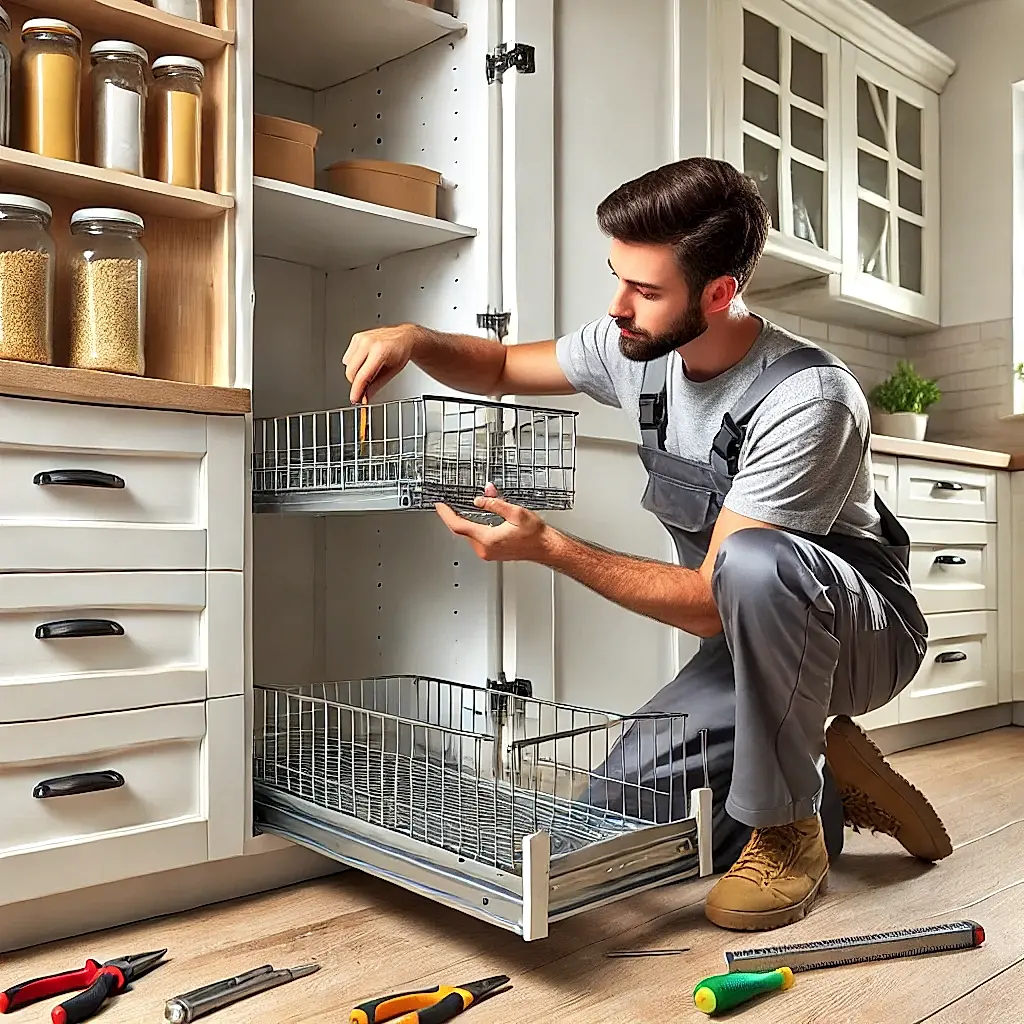 Kiler Dolap Sepeti Montaj